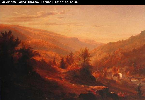 John Hermann Carmiencke Reproduction of the oil painting Catskill Clove
